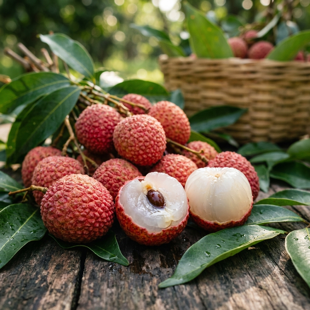 Fresh Tezpur Litchis